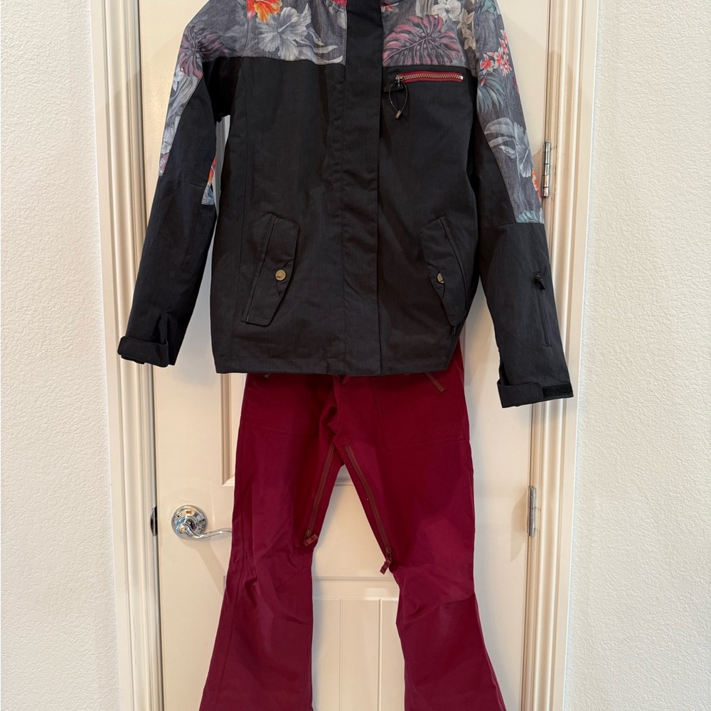 Roxy Black and Red Jacket